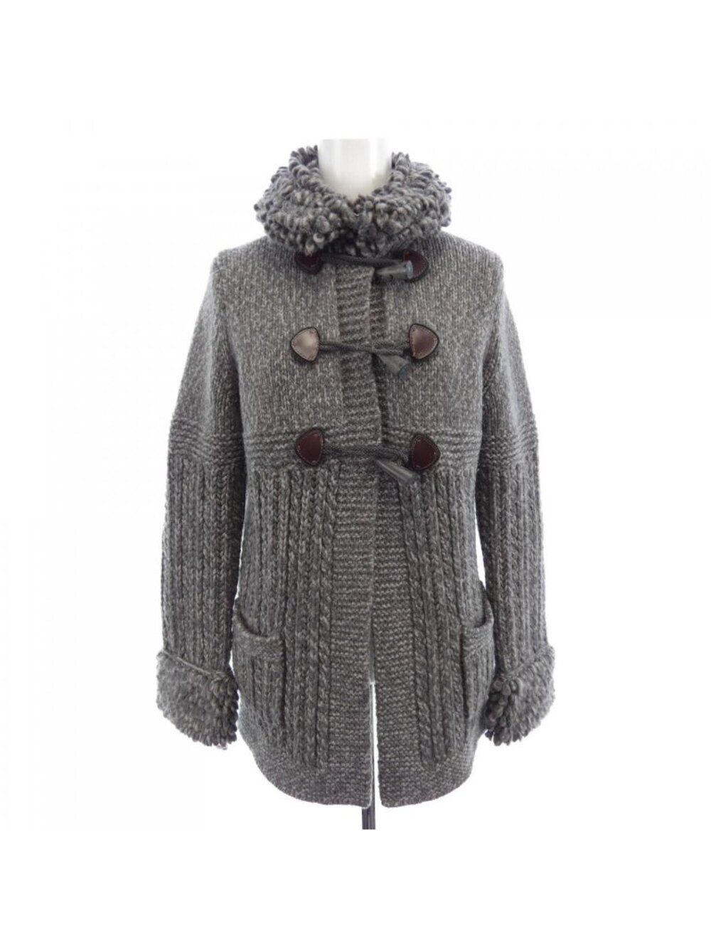 Chanel Coat Gray